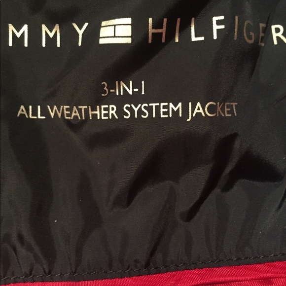 Tommy Hilfiger 3 in 1 Women's with Spellout jacket Medium - Picture 12 of 15